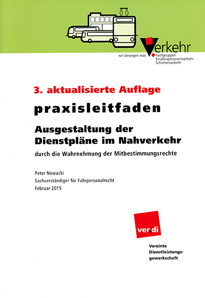 ver.di Praxisleitfaden: Ausgestaltung der Dienstpläne